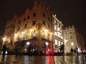 Nocne Duchy na Krakowksim Rynku